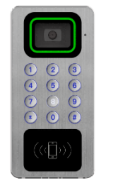 Q336金属防水二维码门禁一体机